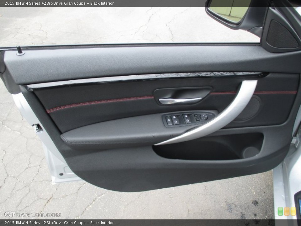 Black Interior Door Panel for the 2015 BMW 4 Series 428i xDrive Gran Coupe #102936942