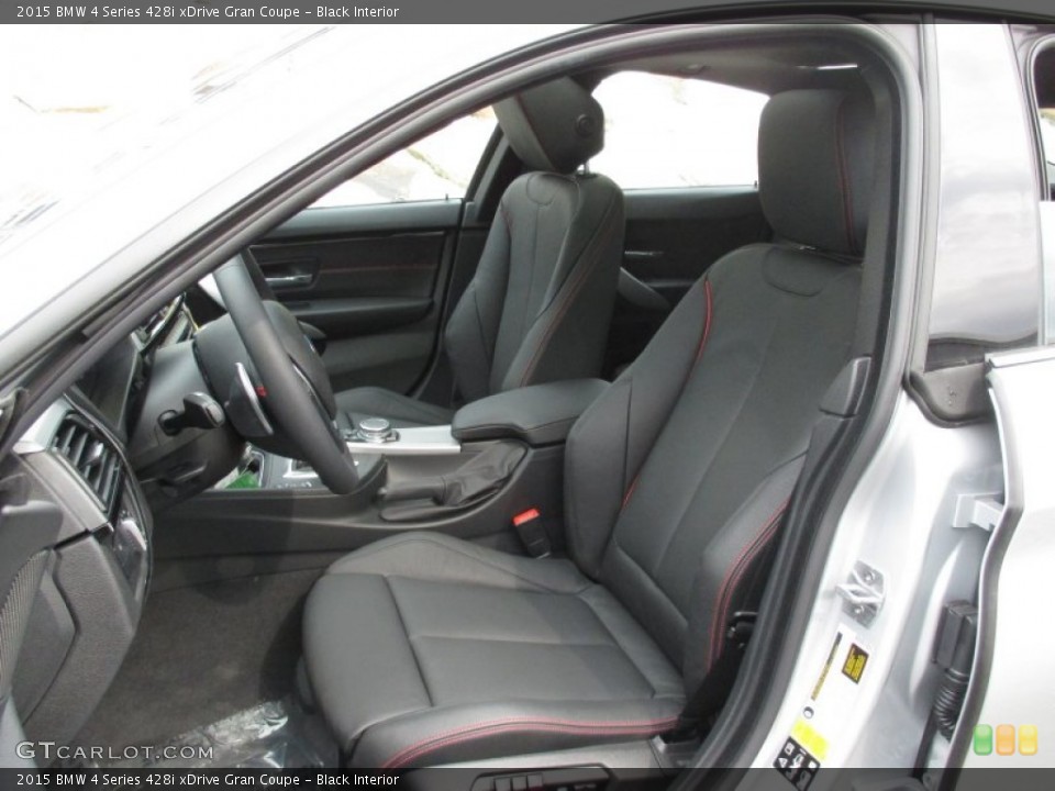 Black Interior Photo for the 2015 BMW 4 Series 428i xDrive Gran Coupe #102936989