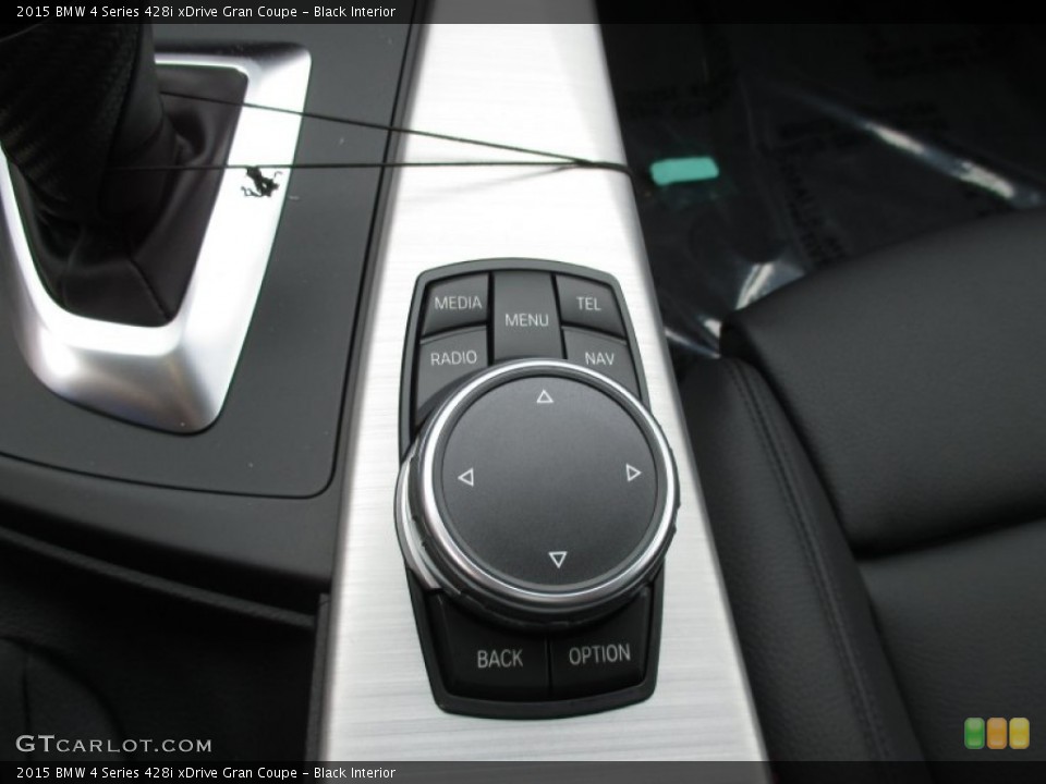 Black Interior Controls for the 2015 BMW 4 Series 428i xDrive Gran Coupe #102937103