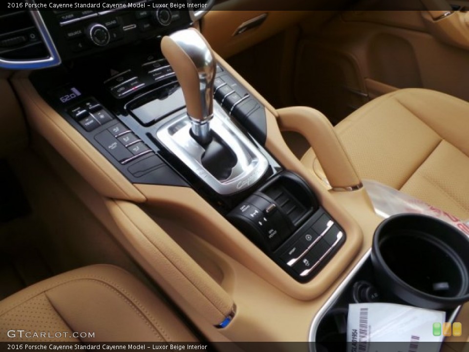 Luxor Beige Interior Transmission for the 2016 Porsche Cayenne  #102940058