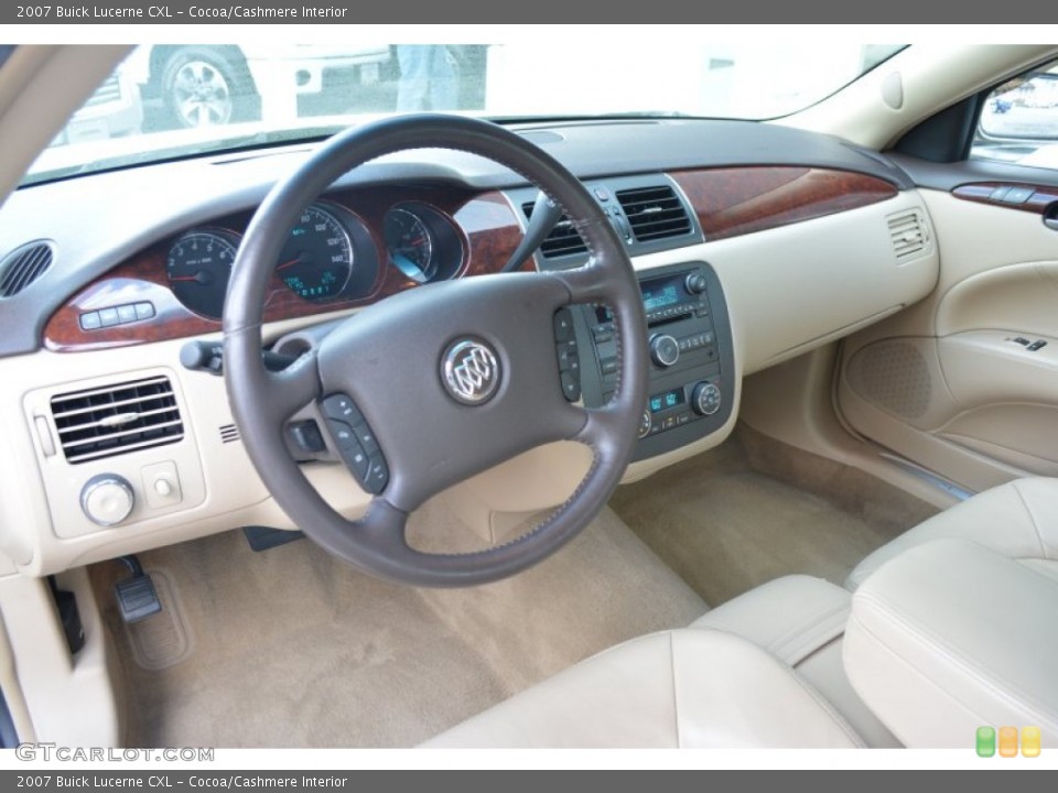 Cocoa/Cashmere Interior Photo for the 2007 Buick Lucerne CXL #102940283