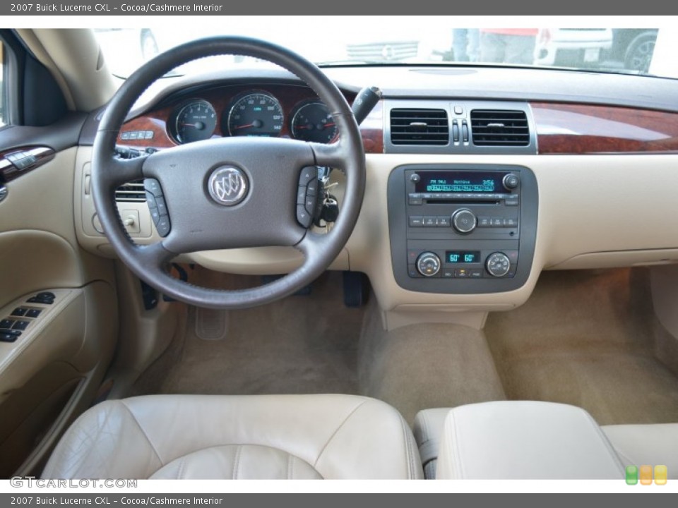Cocoa/Cashmere Interior Dashboard for the 2007 Buick Lucerne CXL #102940304