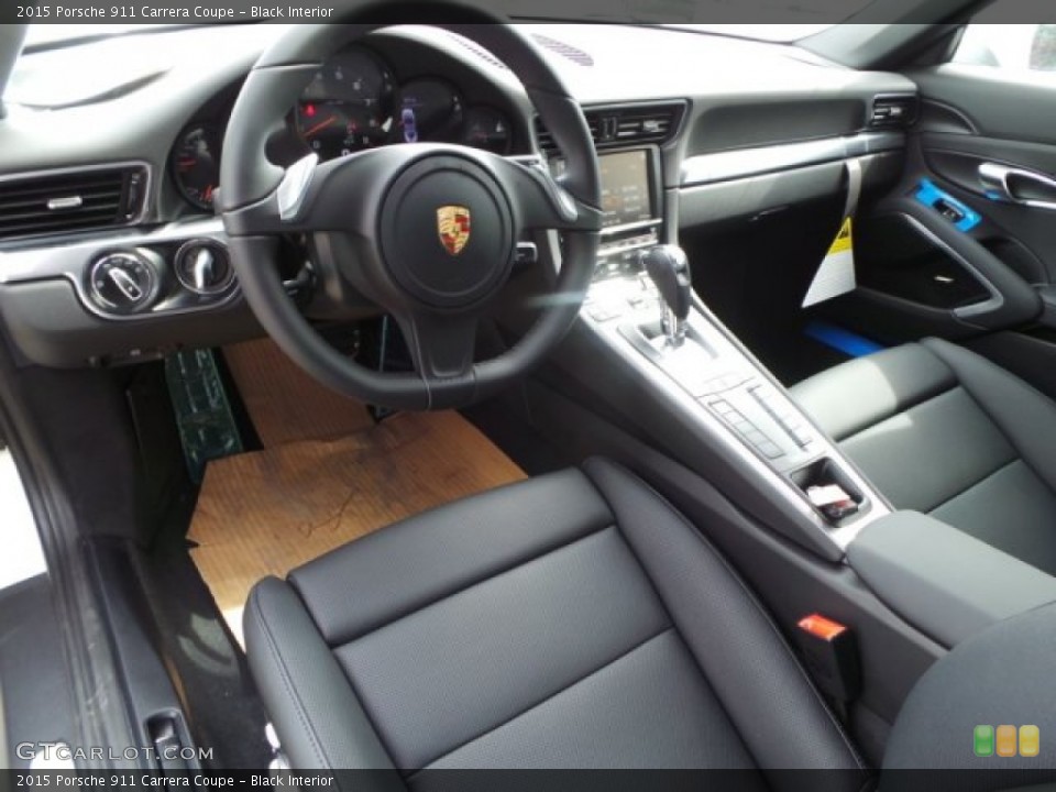 Black Interior Prime Interior for the 2015 Porsche 911 Carrera Coupe #102940721