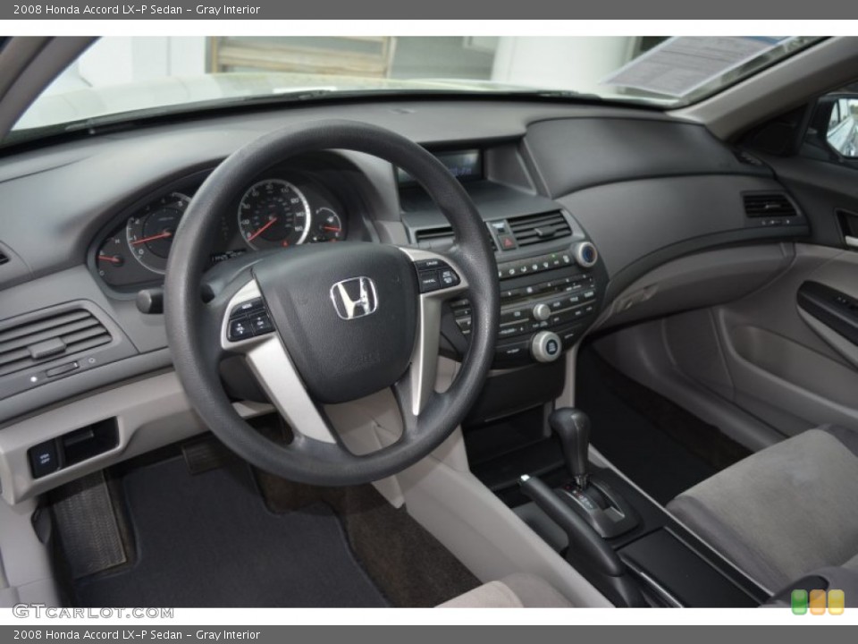 Gray Interior Photo for the 2008 Honda Accord LX-P Sedan #102940889