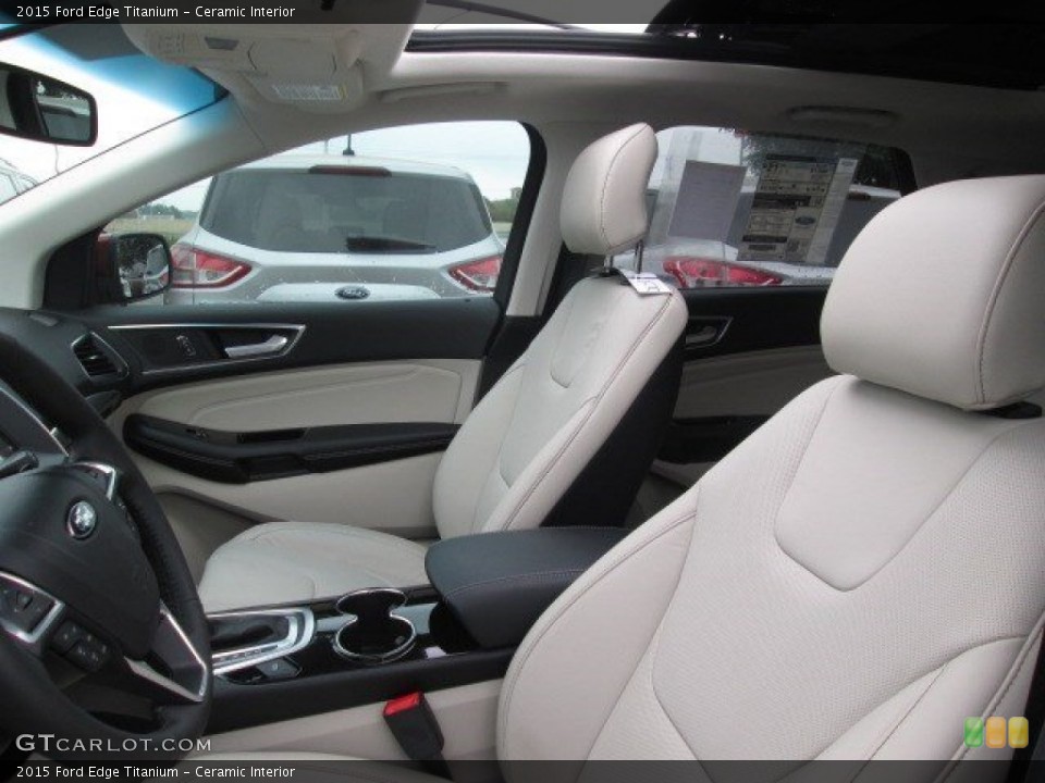 Ceramic Interior Front Seat for the 2015 Ford Edge Titanium #102942704