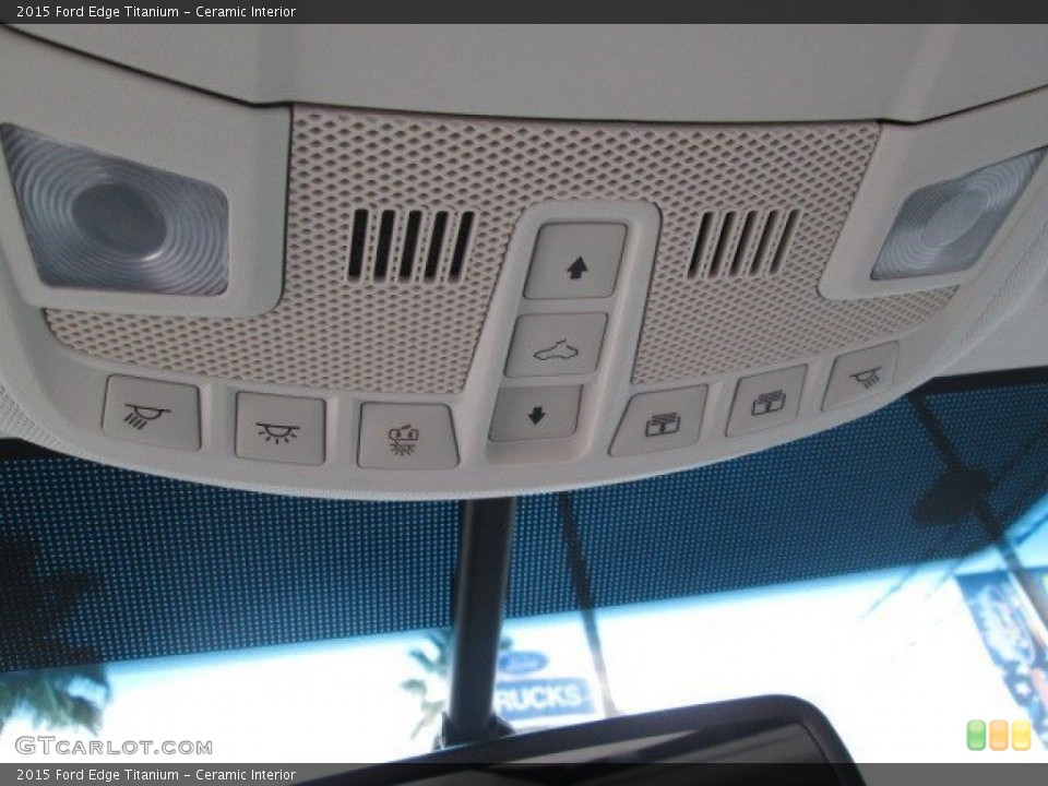 Ceramic Interior Controls for the 2015 Ford Edge Titanium #102942730