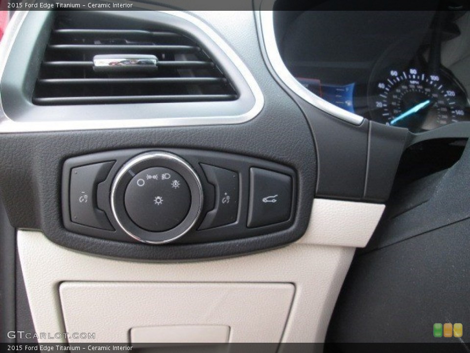 Ceramic Interior Controls for the 2015 Ford Edge Titanium #102942761
