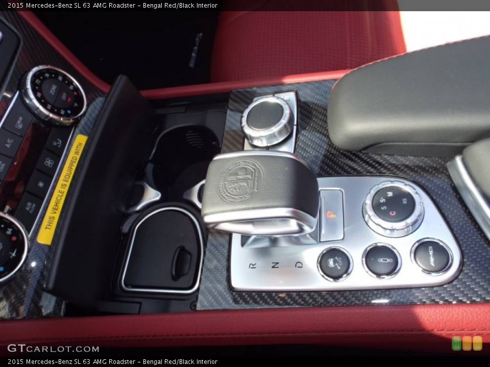 Bengal Red/Black Interior Transmission for the 2015 Mercedes-Benz SL 63 AMG Roadster #102943532