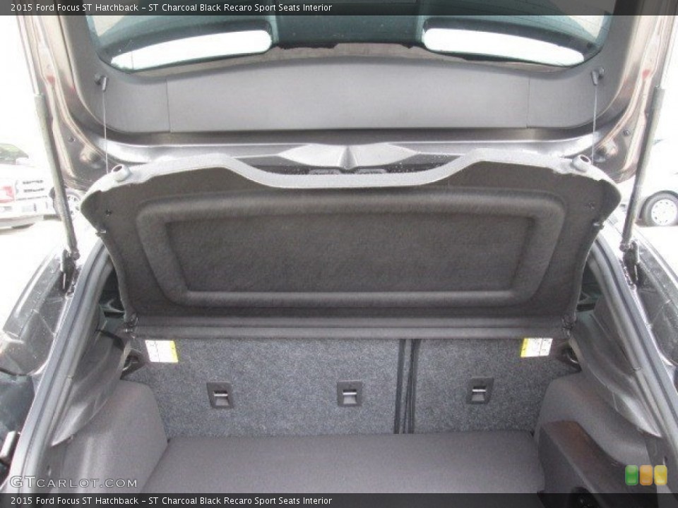 ST Charcoal Black Recaro Sport Seats Interior Trunk for the 2015 Ford Focus ST Hatchback #102943535
