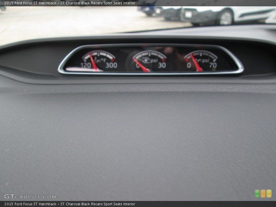 ST Charcoal Black Recaro Sport Seats Interior Gauges for the 2015 Ford Focus ST Hatchback #102943823