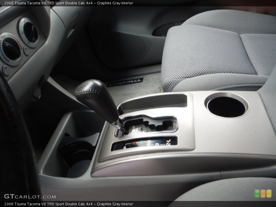 Graphite Gray Interior Transmission for the 2006 Toyota Tacoma V6 TRD Sport Double Cab 4x4 #102947477