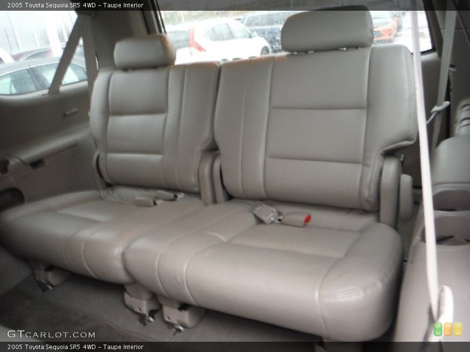 Taupe Interior Rear Seat for the 2005 Toyota Sequoia SR5 4WD #102948536