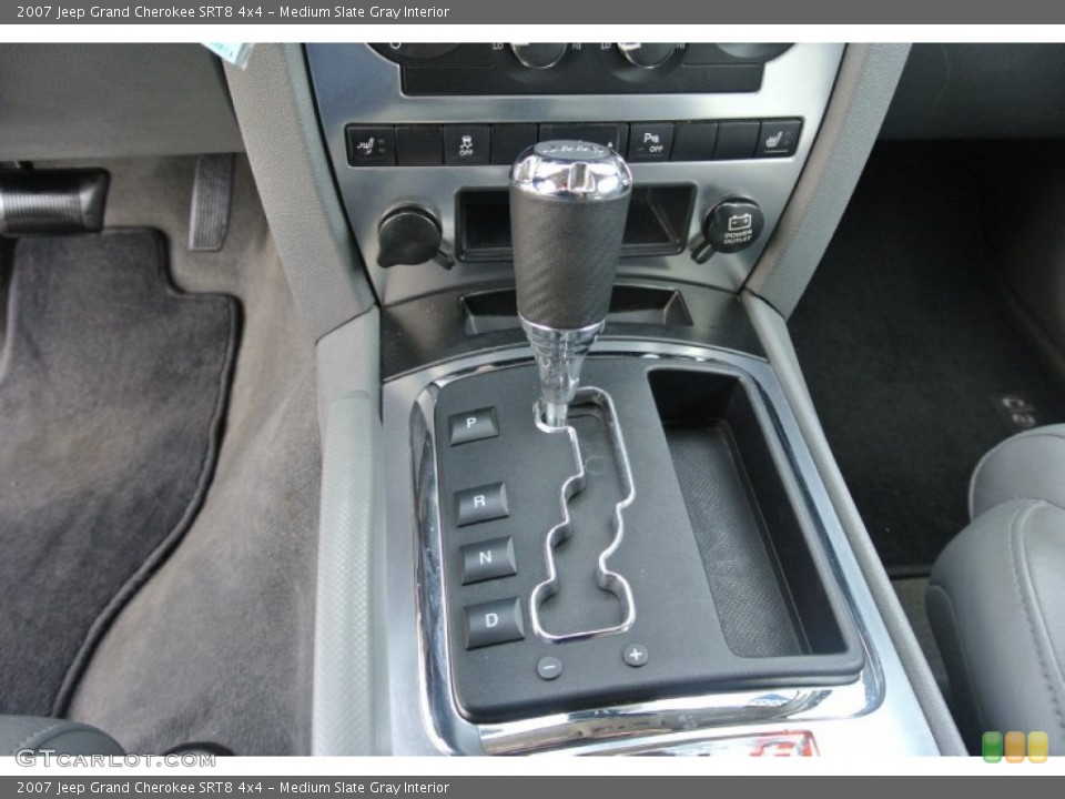 Medium Slate Gray Interior Transmission for the 2007 Jeep Grand Cherokee SRT8 4x4 #102948605