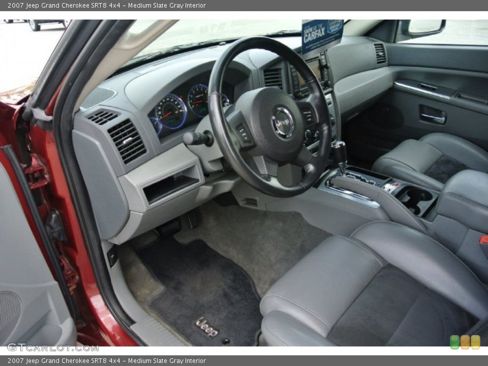 Medium Slate Gray Interior Photo for the 2007 Jeep Grand Cherokee SRT8 4x4 #102948965