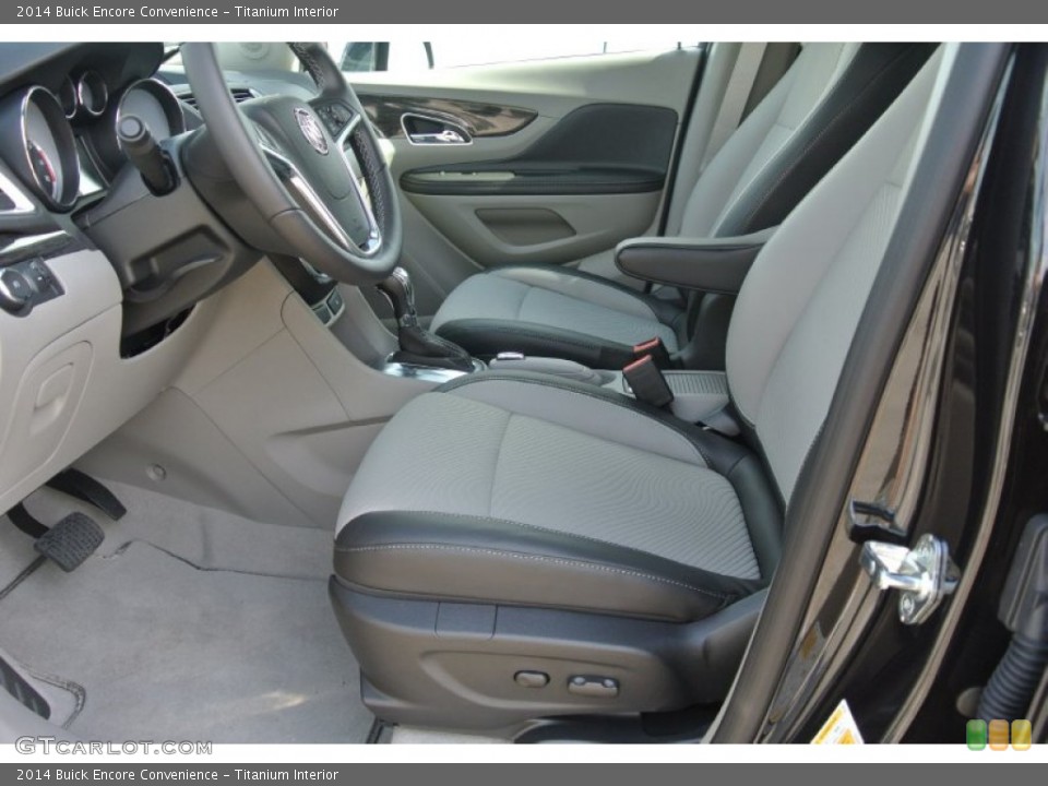 Titanium Interior Front Seat for the 2014 Buick Encore Convenience #102950552