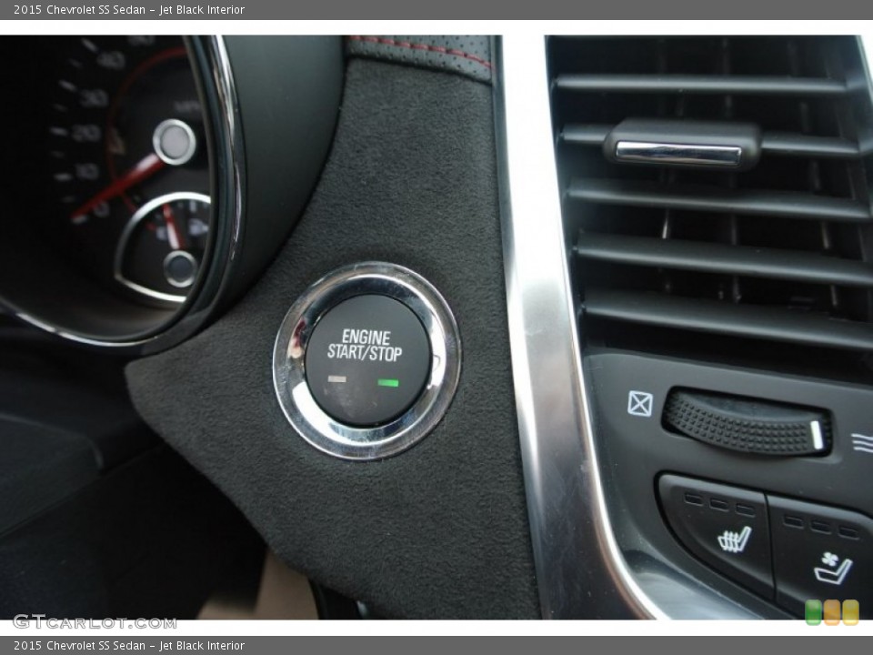 Jet Black Interior Controls for the 2015 Chevrolet SS Sedan #102952430