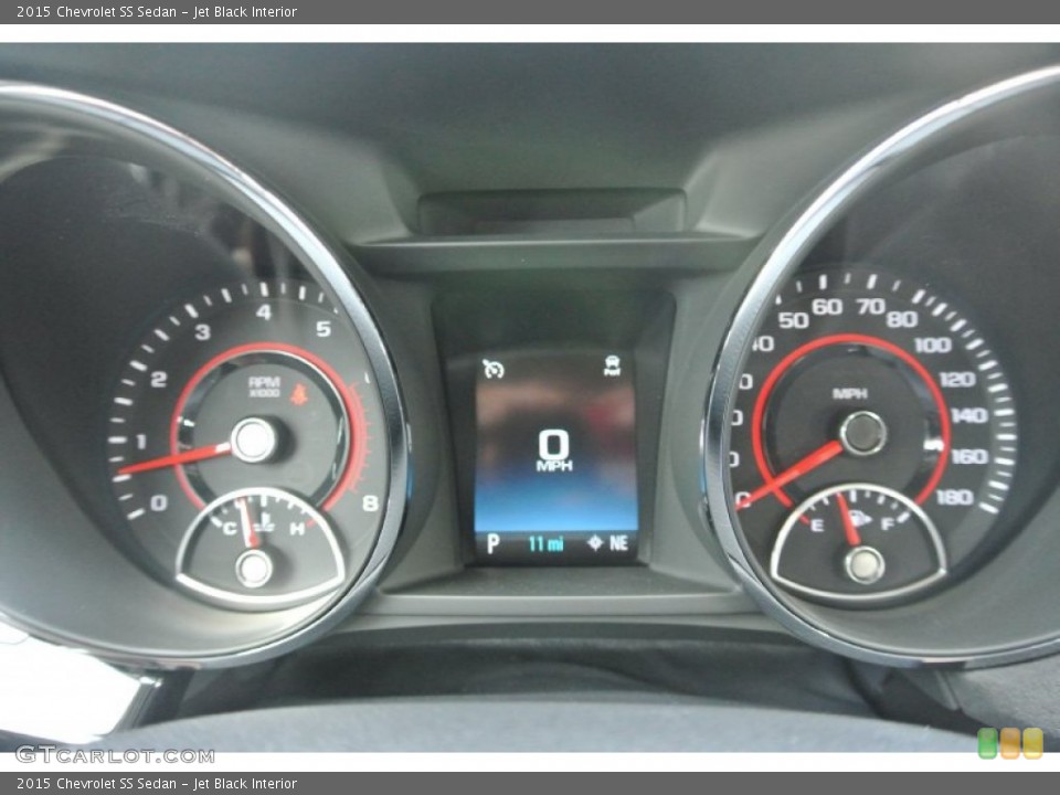Jet Black Interior Gauges for the 2015 Chevrolet SS Sedan #102952488