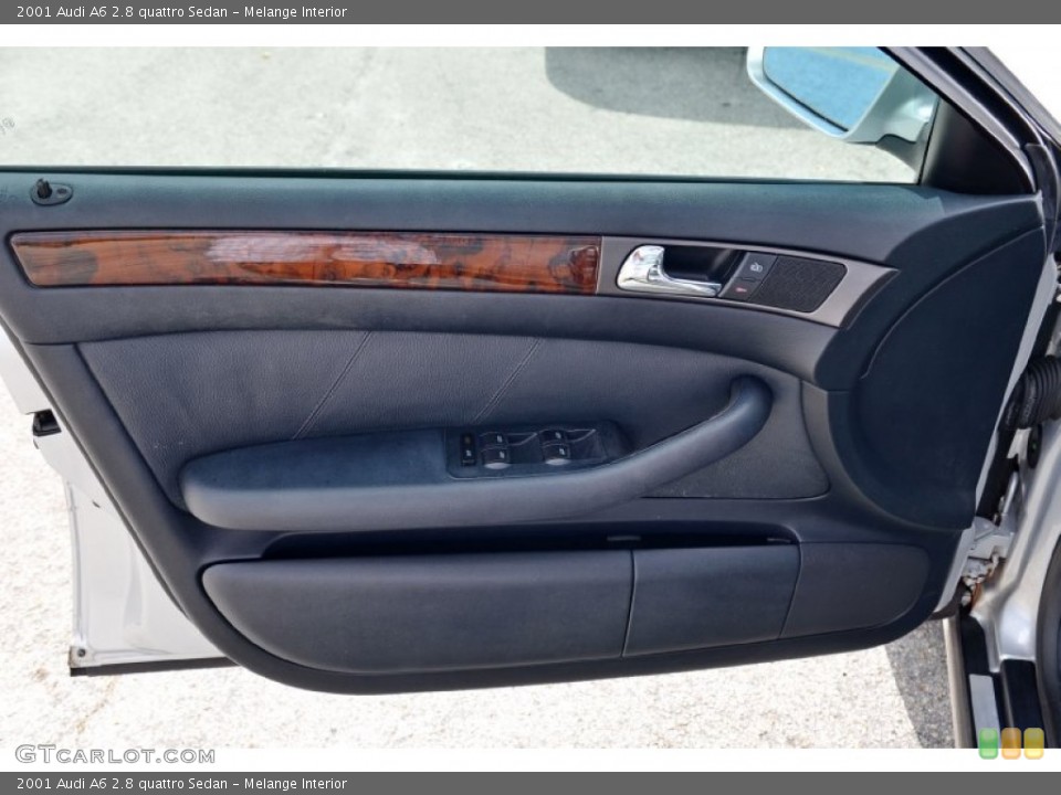 Melange Interior Door Panel for the 2001 Audi A6 2.8 quattro Sedan #102955728
