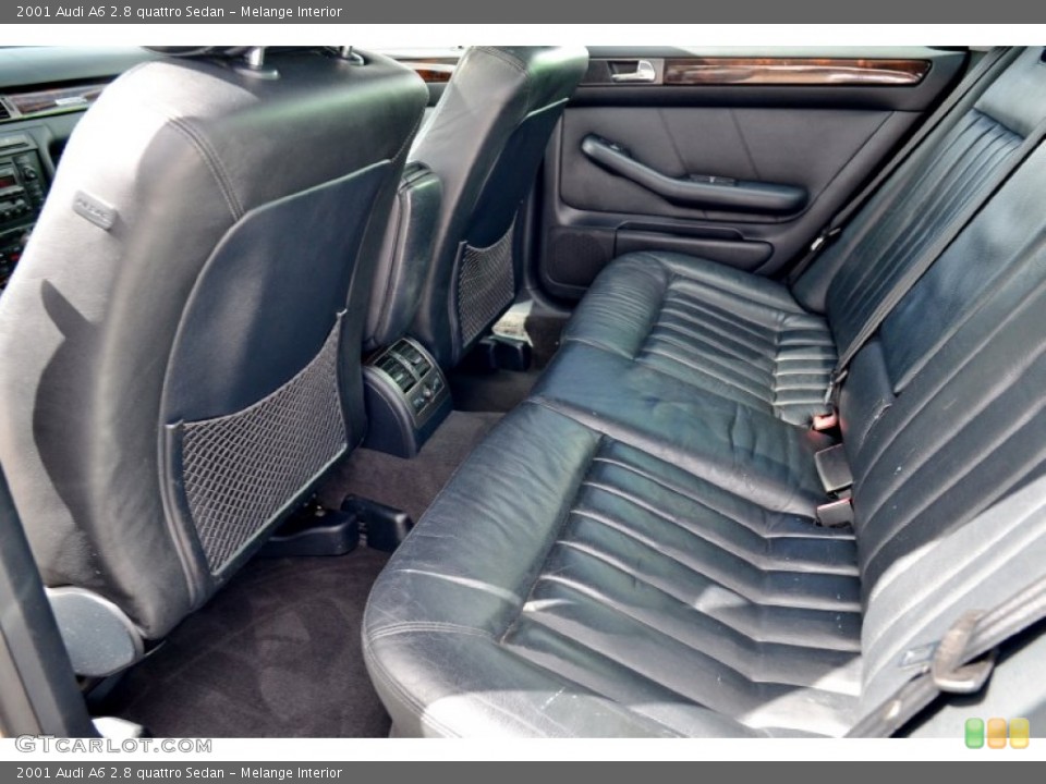 Melange Interior Rear Seat for the 2001 Audi A6 2.8 quattro Sedan #102955849