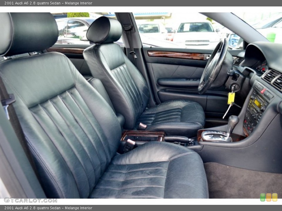 Melange Interior Front Seat for the 2001 Audi A6 2.8 quattro Sedan #102956016