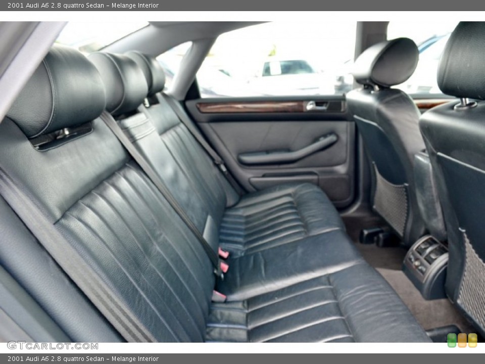 Melange Interior Rear Seat for the 2001 Audi A6 2.8 quattro Sedan #102956067
