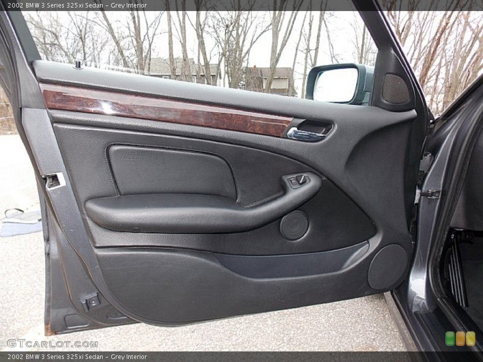 Grey Interior Door Panel for the 2002 BMW 3 Series 325xi Sedan #102957396