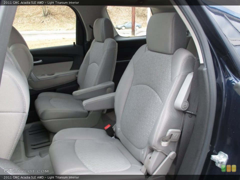 Light Titanium Interior Rear Seat for the 2011 GMC Acadia SLE AWD #102958239