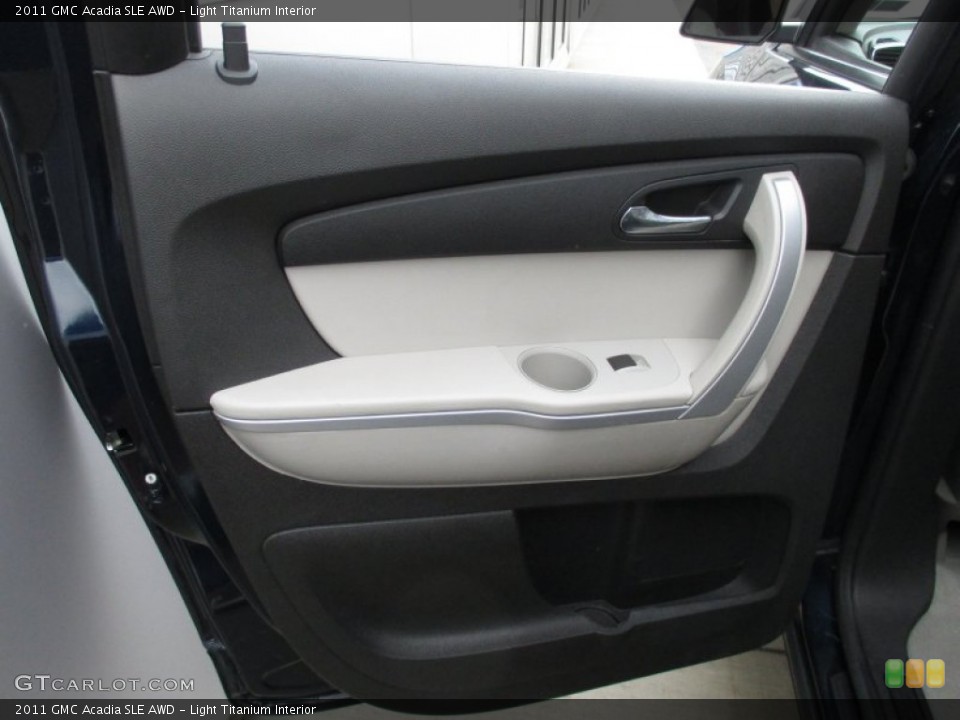 Light Titanium Interior Door Panel for the 2011 GMC Acadia SLE AWD #102958248