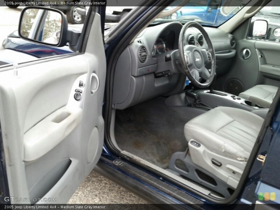 Medium Slate Gray Interior Photo for the 2005 Jeep Liberty Limited 4x4 #102963369