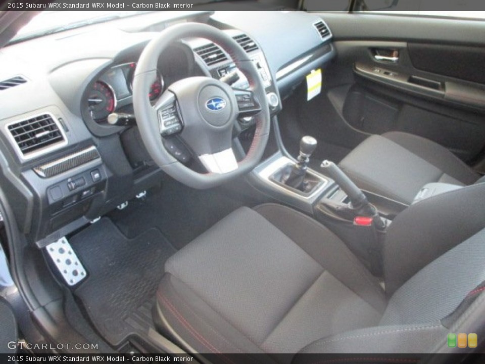 Carbon Black Interior Photo for the 2015 Subaru WRX  #102973834