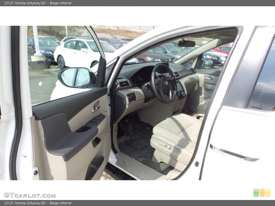 Beige Interior Photo for the 2015 Honda Odyssey EX #102977905