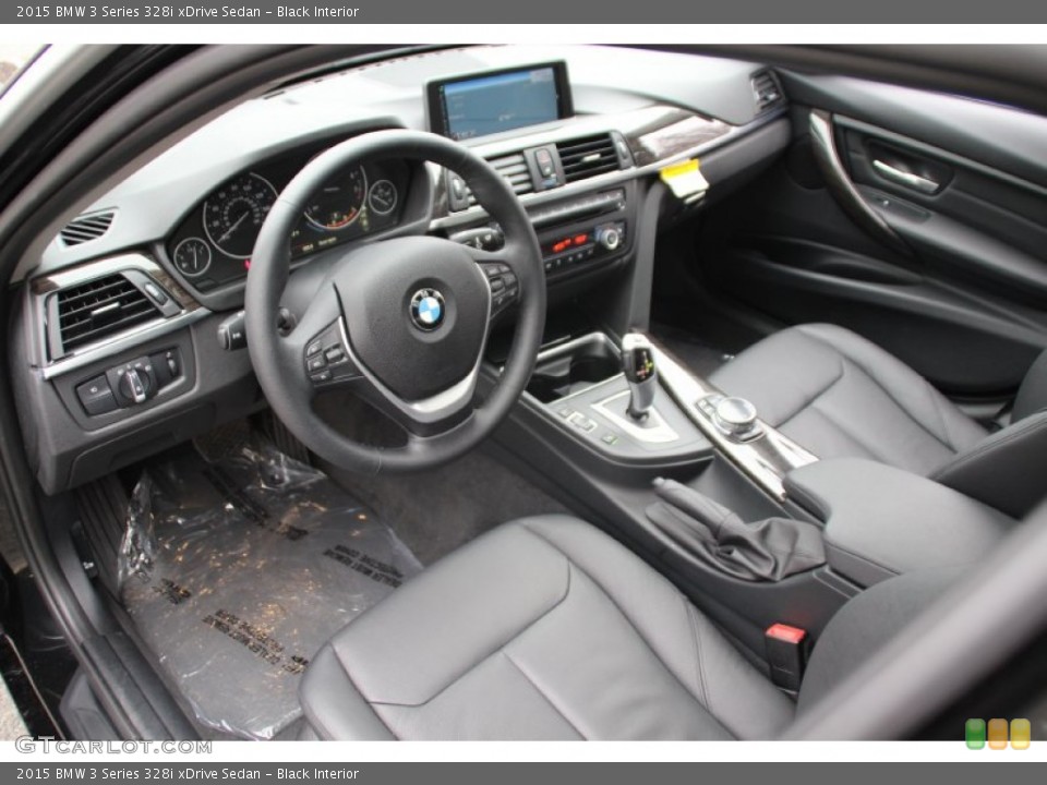 Black Interior Photo for the 2015 BMW 3 Series 328i xDrive Sedan #102980875