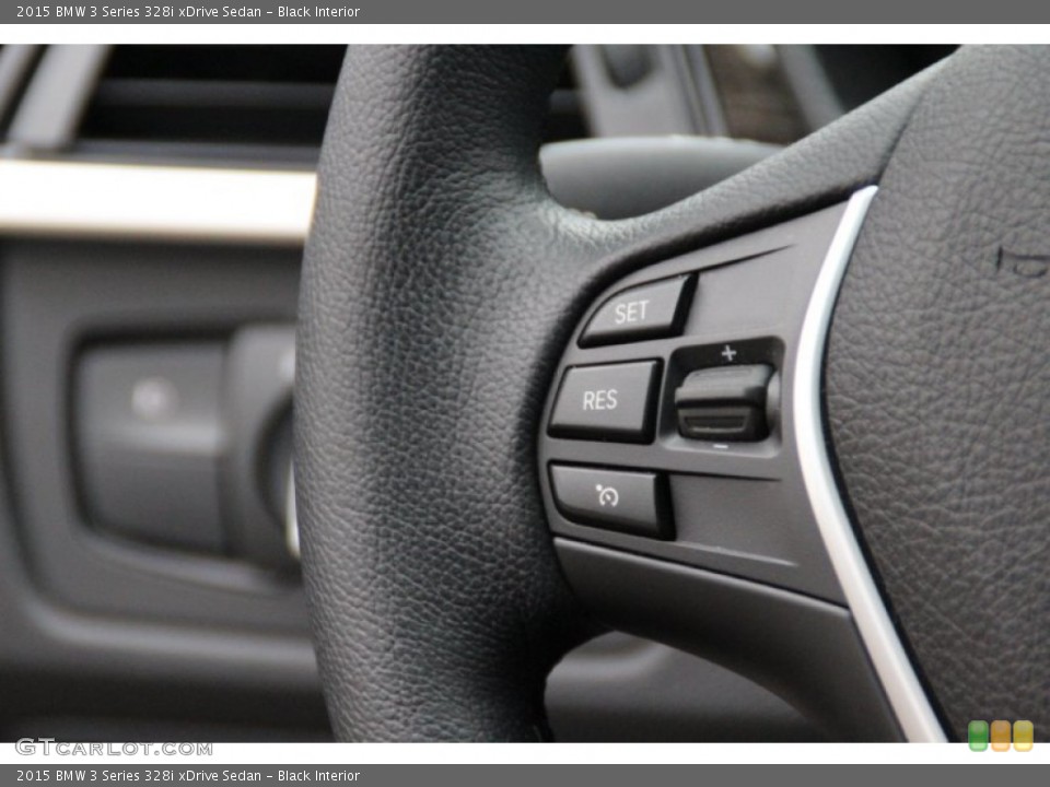 Black Interior Controls for the 2015 BMW 3 Series 328i xDrive Sedan #102981142