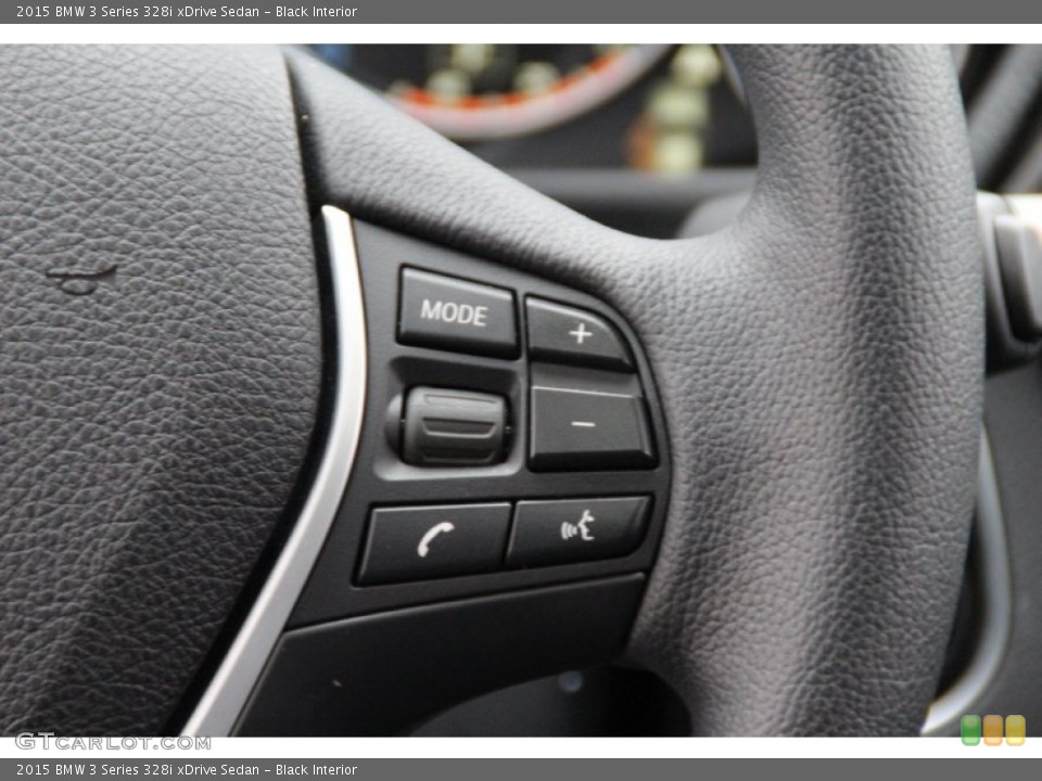 Black Interior Controls for the 2015 BMW 3 Series 328i xDrive Sedan #102981172