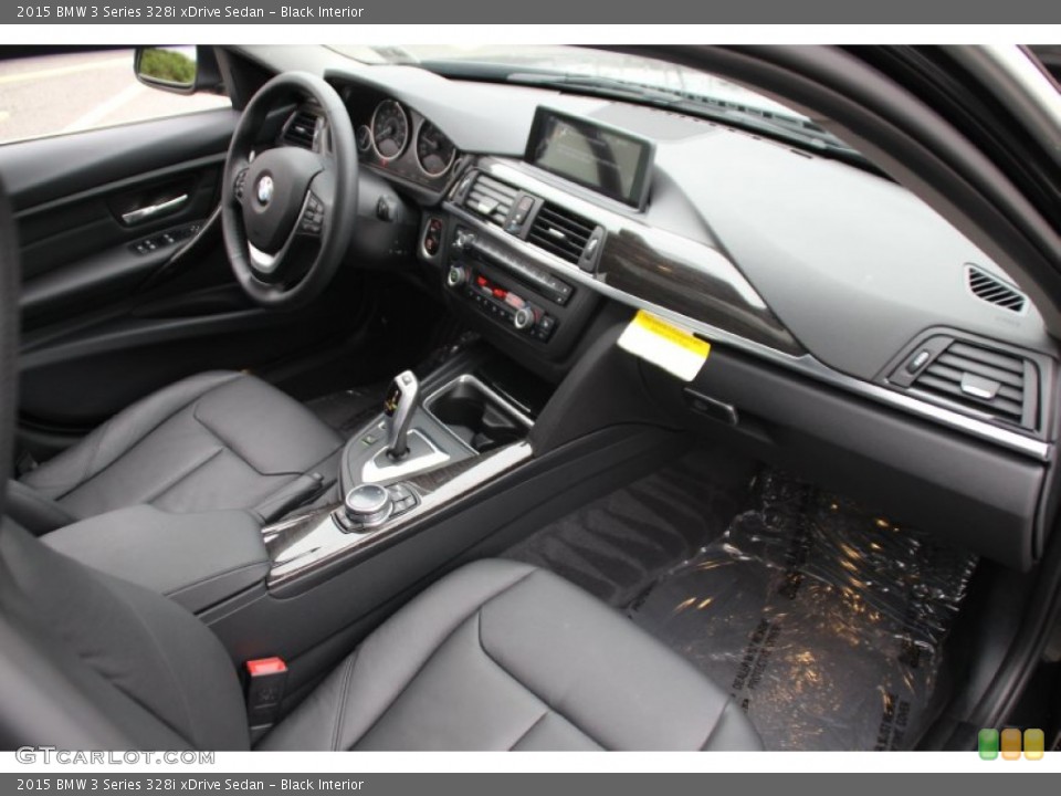 Black Interior Dashboard for the 2015 BMW 3 Series 328i xDrive Sedan #102981352