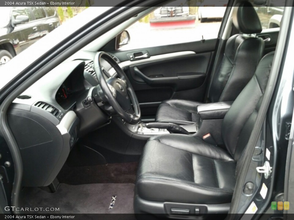 Ebony Interior Photo for the 2004 Acura TSX Sedan #102982030