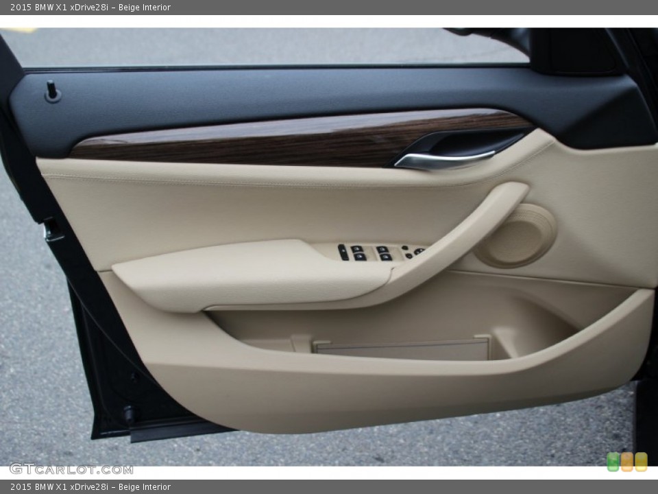 Beige Interior Door Panel for the 2015 BMW X1 xDrive28i #102982474