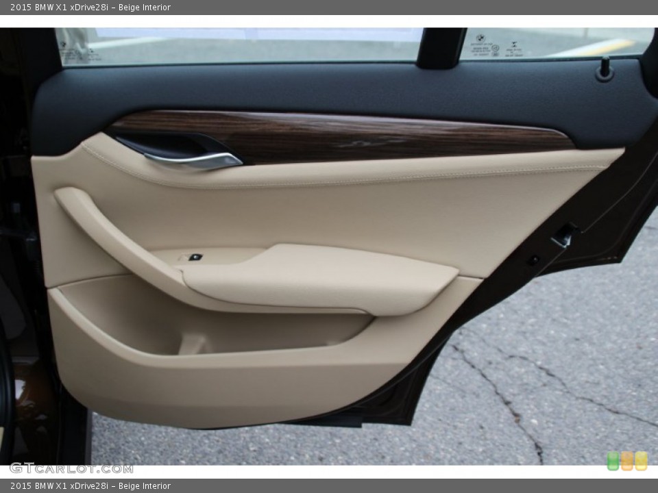 Beige Interior Door Panel for the 2015 BMW X1 xDrive28i #102984445