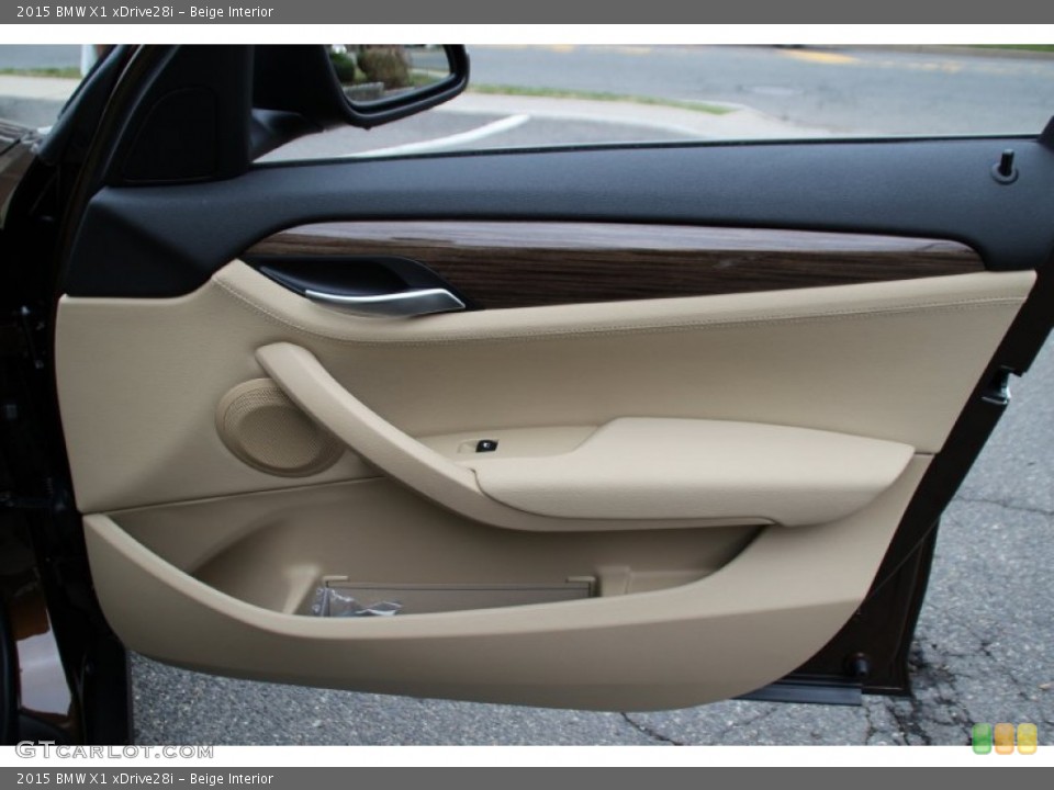 Beige Interior Door Panel for the 2015 BMW X1 xDrive28i #102984508