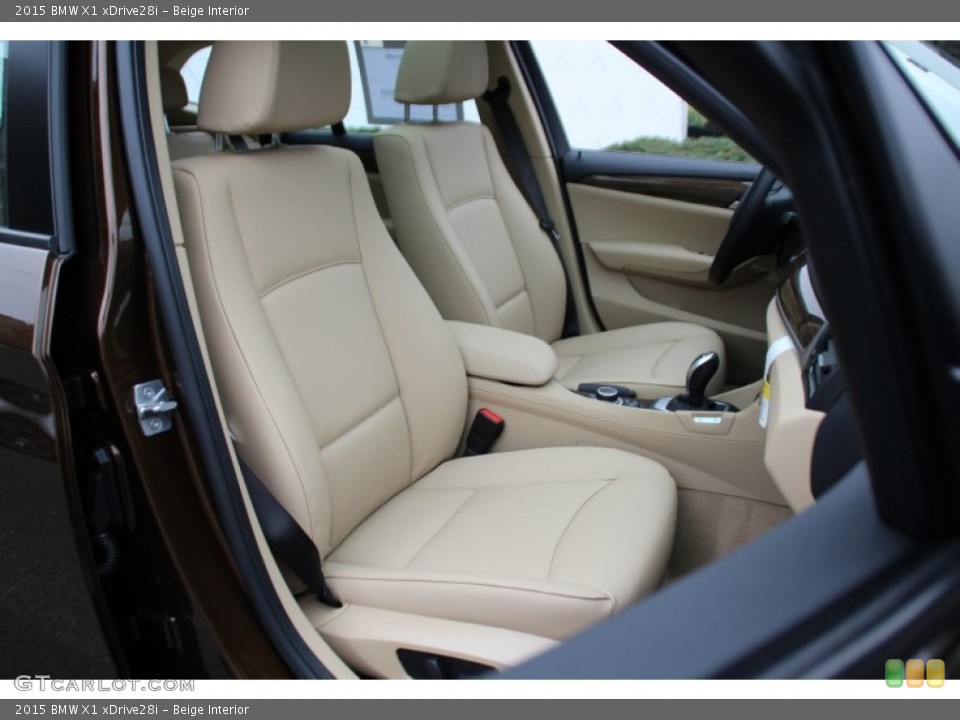 Beige Interior Front Seat for the 2015 BMW X1 xDrive28i #102984580