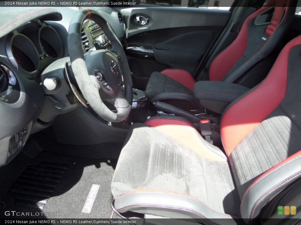 NISMO RS Leather/Synthetic Suede Interior Photo for the 2014 Nissan Juke NISMO RS #102991351