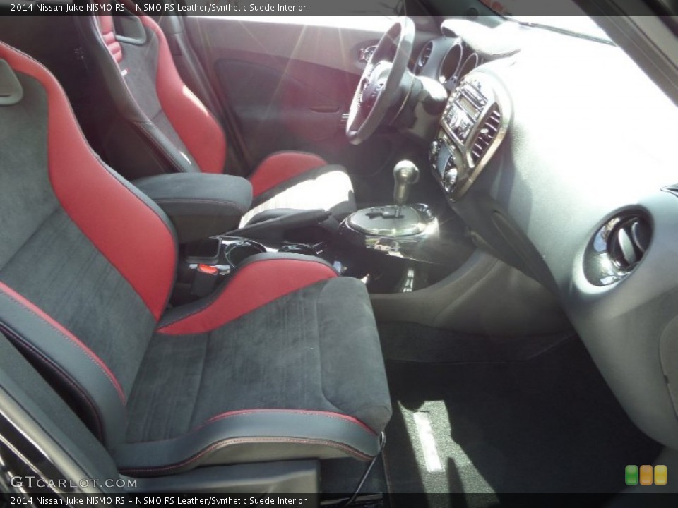 NISMO RS Leather/Synthetic Suede Interior Front Seat for the 2014 Nissan Juke NISMO RS #102991396