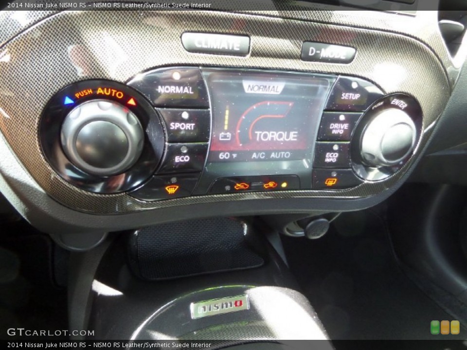 NISMO RS Leather/Synthetic Suede Interior Controls for the 2014 Nissan Juke NISMO RS #102991486