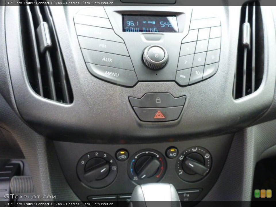 Charcoal Black Cloth Interior Controls for the 2015 Ford Transit Connect XL Van #102994390