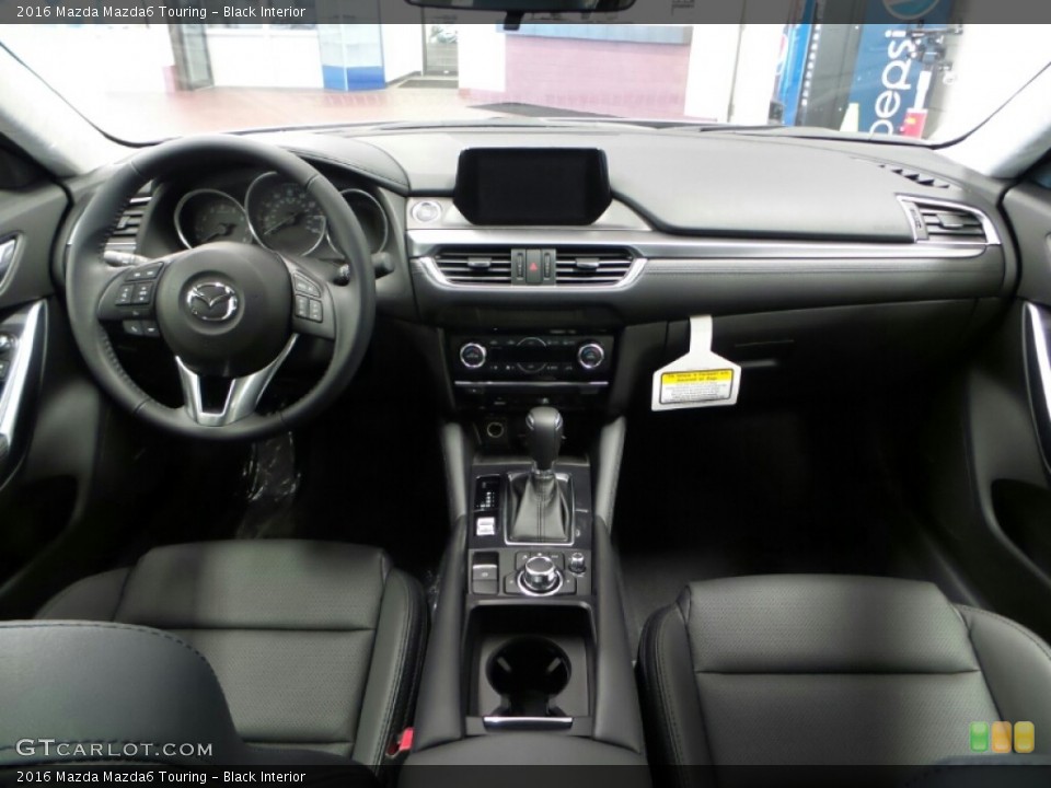Black Interior Dashboard for the 2016 Mazda Mazda6 Touring #102995704