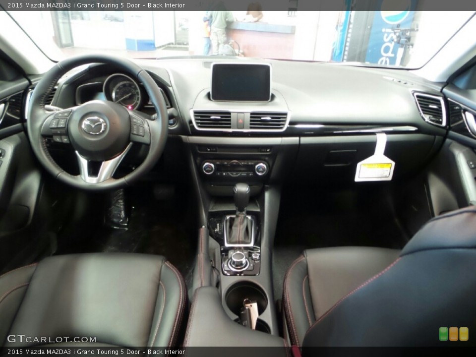 Black Interior Photo for the 2015 Mazda MAZDA3 i Grand Touring 5 Door #102996037