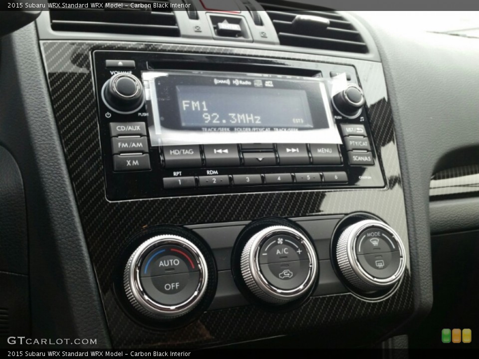 Carbon Black Interior Audio System for the 2015 Subaru WRX  #102996305