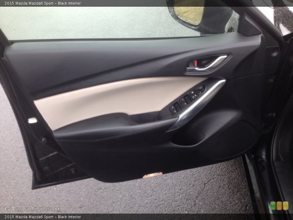 Black Interior Door Panel for the 2015 Mazda Mazda6 Sport #102996520