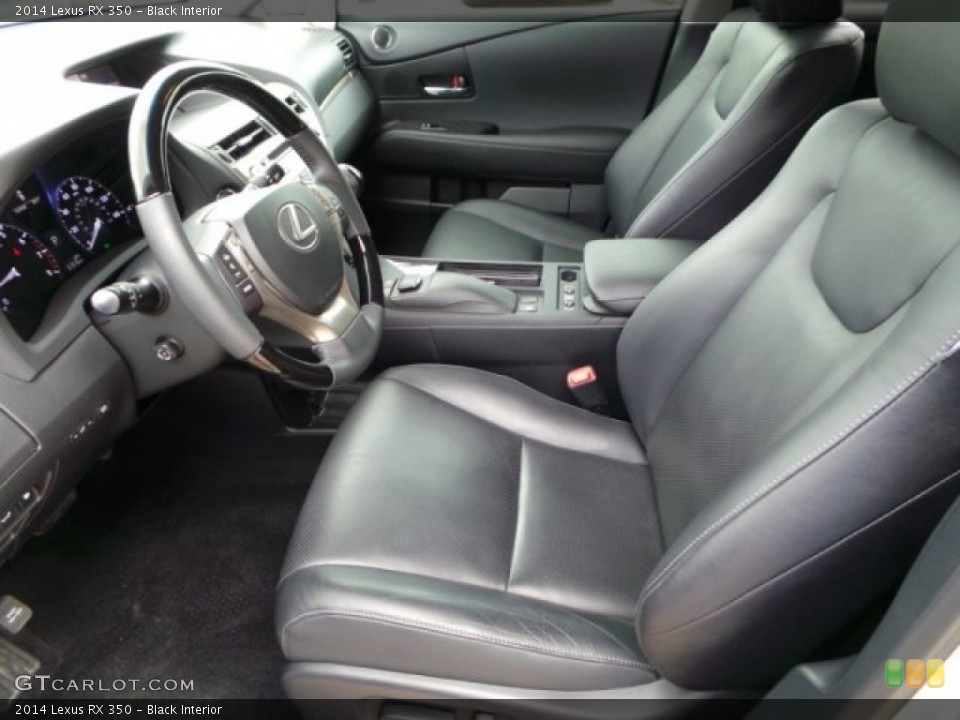 Black Interior Photo for the 2014 Lexus RX 350 #102997930