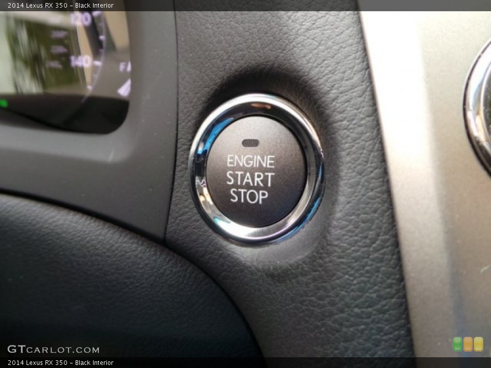 Black Interior Controls for the 2014 Lexus RX 350 #102998069